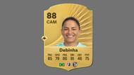 Debinha is among the top five Classic no 10s in FC 26 (Image via EA Sports)